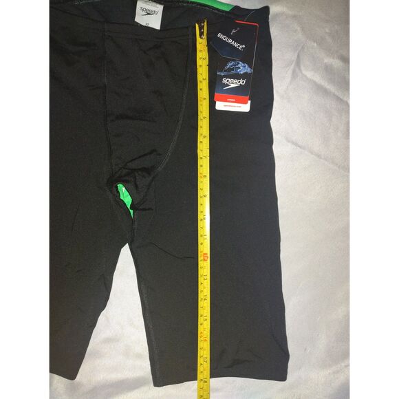 NWT Speedo Men's Edge Splice Jammer Green Waist 32 87052257962 Competitive Swim - Picture 4 of 9